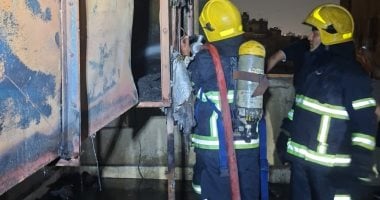 السيطرة على حريق شقة سكنية فى منطقة حلوان