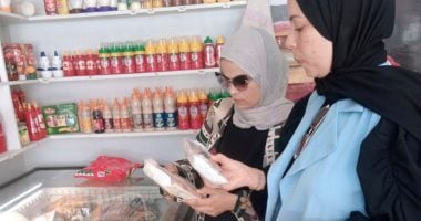 ضبط أكثر من 20 ألف عبوة أغذية ومشروبات غير صالحة ومجهولة المصدر بالقليوبية