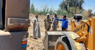 استرداد 8 قراريط من أملاك الدولة بعد تحويلها مقلب قمامة بقنا