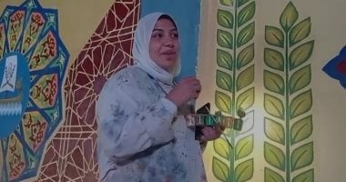 إبداع طالبات تربية نوعية بكفر الشيخ.. يحوّلن جدران المصالح الحكومية للوحات فنية