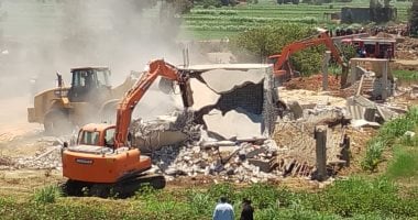 محافظ كفر الشيخ: تنفيذ 8 قرارات إزالة بمساحة 836 مترا بمركز الحامول