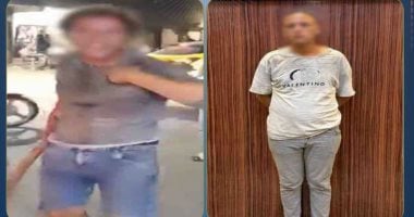 ضبط المتهمين بالتعدي على شخص بسلاح بسبب موبايل ..فيديو