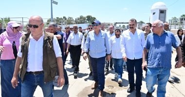 وزير الرى يكلف بإعداد مخطط كامل لمنطقة قناطر إدفينا لتعظيم الاستفادة منها