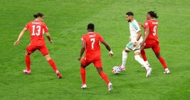 كأس العالم 2026.. سويسرا تتقدم على الجزائر يهدف نظيف فى الشوط الأول