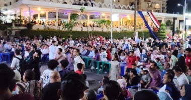 احتشاد الآلاف من جماهير البحيرة لمؤازرة مصر أمام استراليا فى كأس العالم