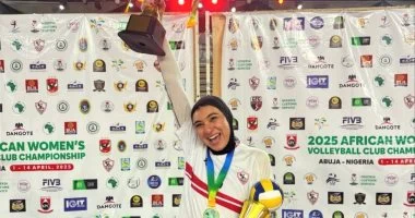 الزمالك يبدأ مفاوضاته مع مريم متولي للانضمام مجددًا لفريق الكرة الطائرة