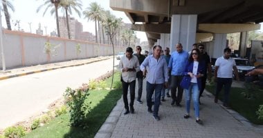 نائب محافظ الجيزة تتابع أعمال التطوير بعدد من القطاعات بحى بولاق الدكرور