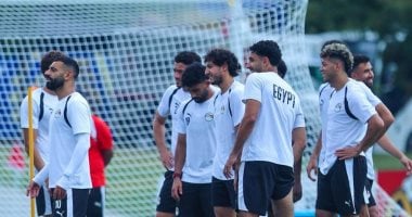 الحماس يشعل مران منتخب مصر قبل مواجهة الأرجنتين.. صور