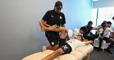 منتخب مصر للناشئين يخضع لفحوص طبية وبدنية استعدادا لمنافسات كأس العالم