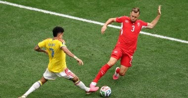 سويسرا تتأهل لربع نهائى كأس العالم على حساب كولومبيا بضربات الترجيح.. صور