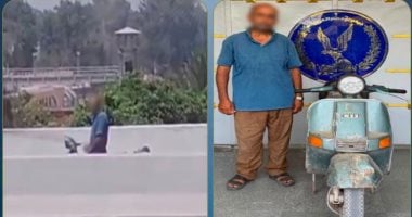ضبط المتهم بأفعال خادشة أعلى كوبري متأثرا بتعاطي المخدرات