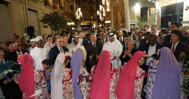 محافظ القاهرة يشهد احتفالية “شارع الفن” بوسط البلد بحضور أكثر من 50 سفيرًا