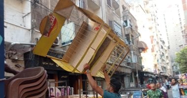محافظ الإسكندرية: إزالة 689 حالة إشغال و60 سقيفة صاج وغلق 4 منشآت مخالفة