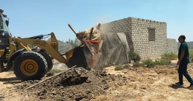إزالة 23 حالة تعدٍ بالقصاصين ضمن الموجة 29 لاسترداد أراضي الدولة بالإسماعيلية