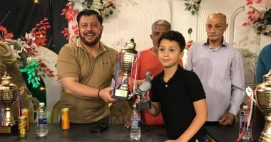 سليم غنيم يحرز مراكز متقدمة ضمن السباقات الدولية للحمام الزاجل