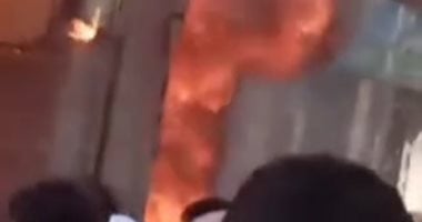حريق يلتهم مخزن بمنطقة الفلكي السيوف فى الإسكندرية للمرة الثانية
