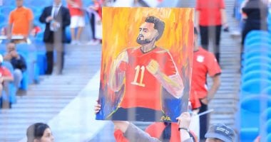 زيكو يخطف الأنظار فى المدرجات قبل بدء إحتفالية منتخب مصر