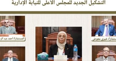 المجلس الأعلى للنيابة الإدارية يعقد أول اجتماعاته بتشكيله الجديد