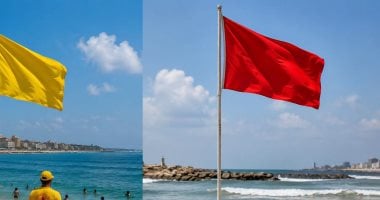 محافظة الإسكندرية: رفع الراية الحمراء بجميع شواطئ القطاع الغربي والعجمي