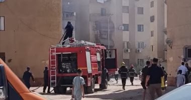 اندلاع حريق فى وحدة سكنية ببورسعيد.. صور