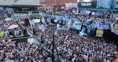 إنجلترا ضد الأرجنتين.. اشتباكات بين جماهير التانجو في شوارع أتلانتا