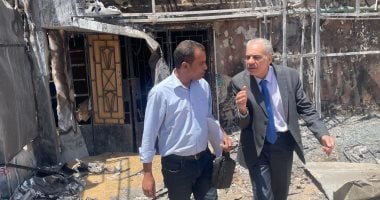 رئيس جامعة أسوان يتابع إعادة تأهيل المبنى الإدارى بعد الحريق
