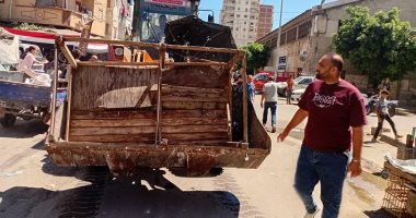 التحفظ على 2076 حالة إشغال وإزالة 287 سقيفة وتندة و250 باكية عشوائية بالإسكندرية