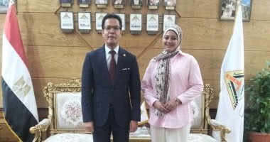 منحة كاملة طوال الدراسة وإعفاء من رسوم الكتب هدية جامعة بنها للطالبة ندى