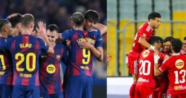 الأهلي يحسم موعد مواجهة برشلونة بإسبانيا في أغسطس وتوقيع العقود رسمياً
