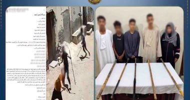 وزارة الداخلية تضبط المتهمين بالتشاجر بسبب خلافات الجيرة بأسيوط