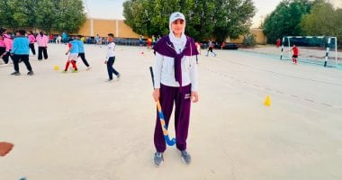 “منة” أول لاعبة هوكي في الصعيد تحلم بتمثيل منتخب مصر.. صور