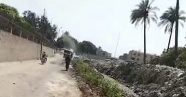 خلال حملة بأبو النمرس.. رفع 260 طن مخلفات وزراعة 220 شجرة بمدخل زاوية أبو مسلم