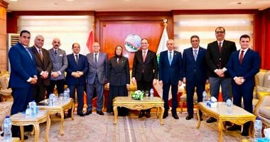 رئيسة هيئة النيابة الإدارية تستقبل وفد نادى قضاة مصر للتهنئة بتوليها منصبها
