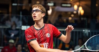 محمد زكريا يحقق رقماً قياسياً بالتأهل لنهائي بطولة العالم لناشئي الاسكواش