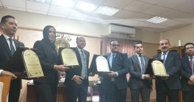 محكمة شمال الزقازيق الابتدائية تحصل على 4 شهادات الأيزو الدولية