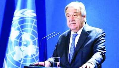غوتيريش: وكالة الأونروا لغوث اللاجئين الفلسطينيين «على وشك الانهيار»