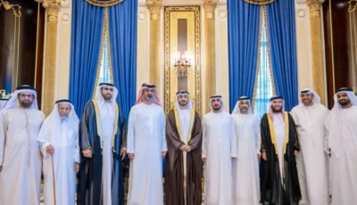 عمار بن حميد يحضر أفراح الشويهي والسويدي