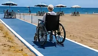 ممر آمن إلى مياه البحر لذوي الهمم في مصر