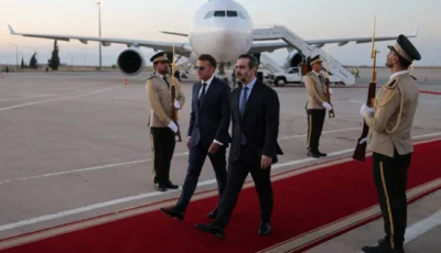 ماكرون.. أول زعيم غربي يزور سوريا بعد الأسد