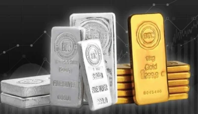 الذهب ينتعش والفضة عند 60 دولاراً