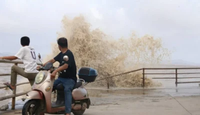 الإعصار «بافي» يصل للصين مع إجلاء نحو مليوني شخص