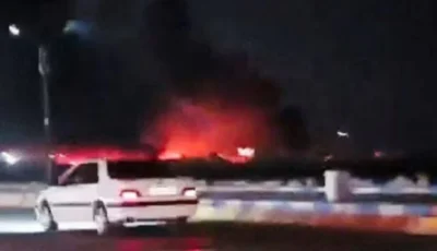 دوي انفجارات عنيفة تهز قشم وبندر عباس جنوب إيران (فيديو)