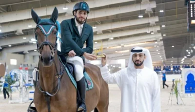 مشاركة واسعة لفرسان القفز على ميدان صالة بوذيب للفروسية