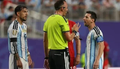صدمة نصف النهائي.. تقارير تزعم تعيين فيفا حكم ميسي «المفضل» لمباراة إنجلترا والأرجنتين