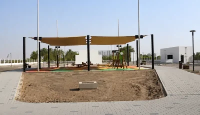 أشغال الشارقة تنفذ 3 حدائق في المدام