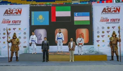 شباب الإمارات يرفع حصاده إلى 27 ميدالية في بطولة آسيا للجوجيتسو