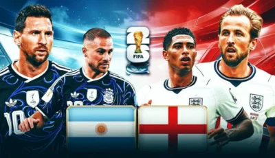 موعد مباراة الأرجنتين وإنجلترا في نصف نهائي كأس العالم..القنوات الناقلة والتشكيل المتوقع