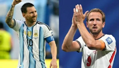 قناة مجانية تنقل مباراة الأرجنتين وإنجلترا في نصف نهائي كأس العالم