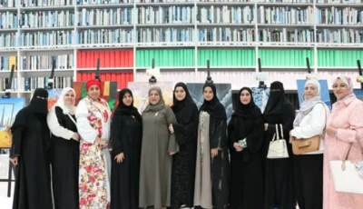 «نسائية دبي» تنظم زيارة ثقافية إلى مكتبة محمد بن راشد