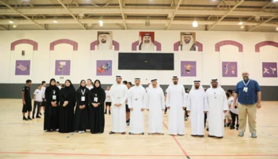 اللجنة المنظمة لبرنامج صيف الشارقة الرياضي تطلع على برامج نادي الذيد
